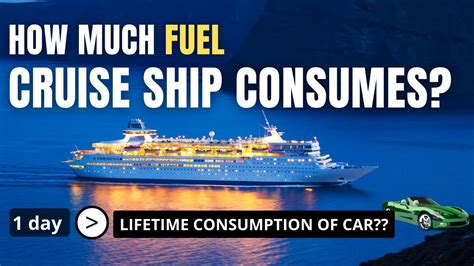 How Much Diesel Does a Cruise Ship Use: Exploring the Fuel Consumption of Floating Cities