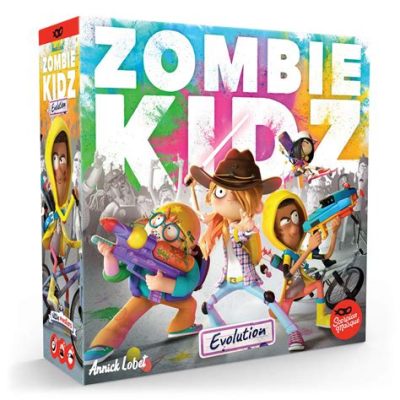 Zombie Kidz Evolution:  A Cooperative Board Game That's Scary Fun For Families!